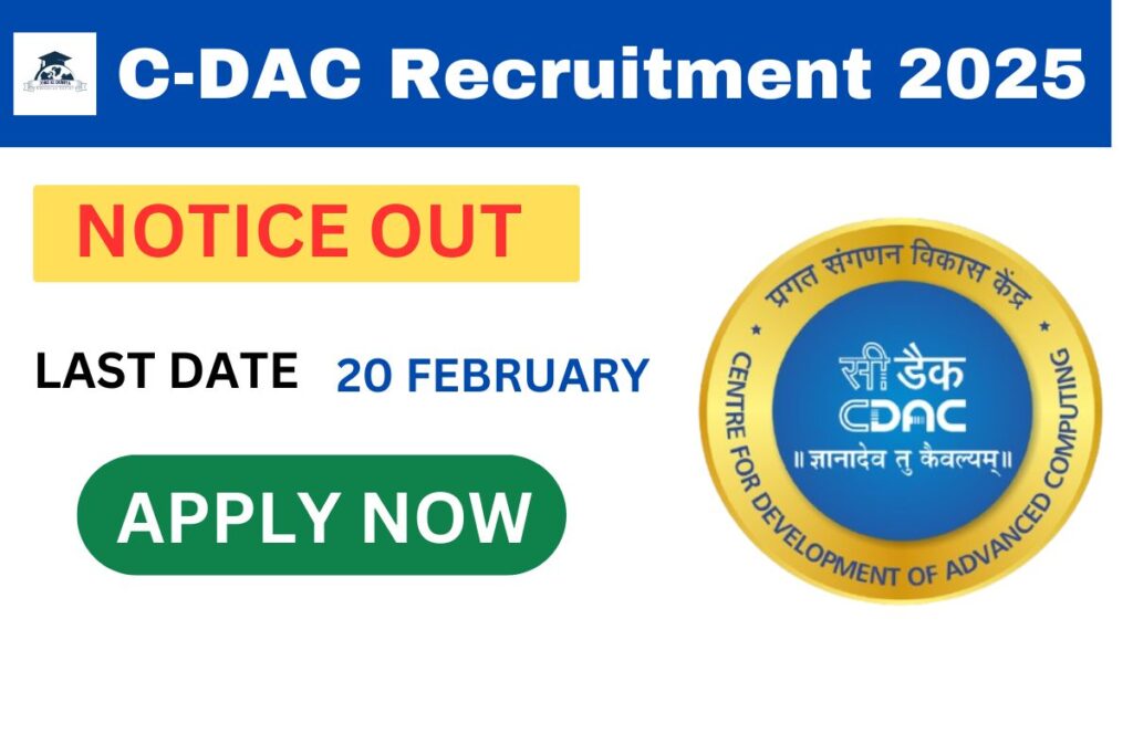C-DAK RECRUITMENT 2025