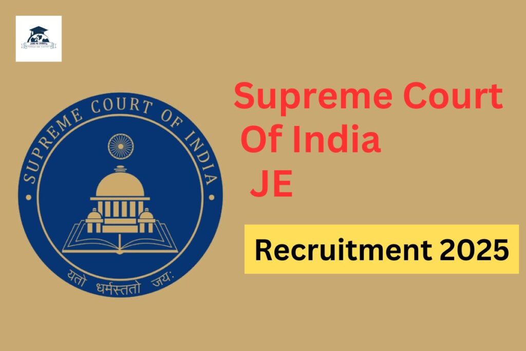 SCI JCA RECRUITMENT 2025